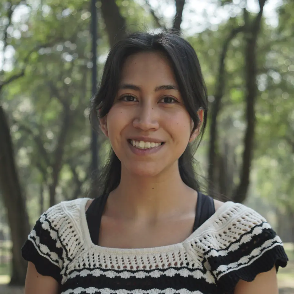 Mich, becaria de FLAG que estudia Geografía Aplicada en la UNAM